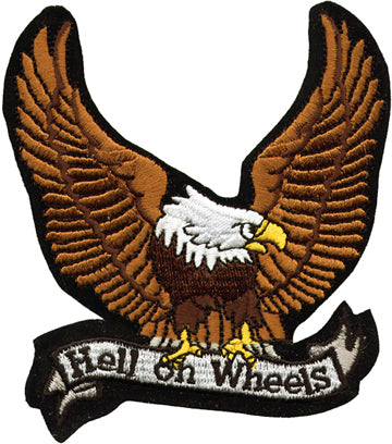 "Hell on Wheels" Eagle Vest Patch