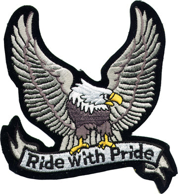 "Ride with Pride" With Silver Eagle Patch