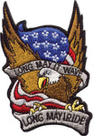 "Long May It Wave / Long May I Ride" Eagle & Flag