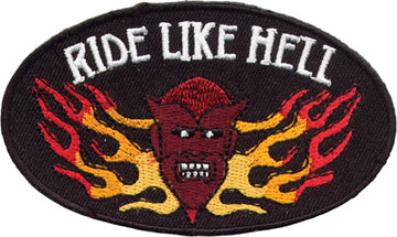 "Ride Like Hell" Devil & Flames Patch
