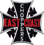 "East Coast Choppers" Iron Cross Patch