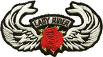"Lady Rider" Rose with Wings Patch