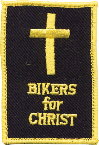 "Bikers for Christ" Cross Patch