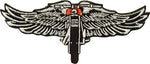 Bike with Wings Patch