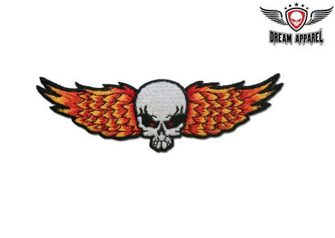 Skull With Flaming Wings