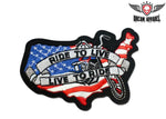 Choppers Forever United States Of America Flag