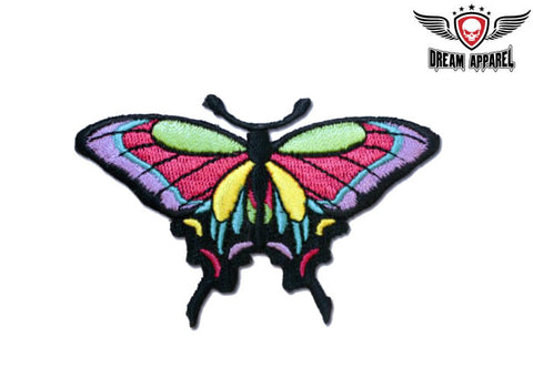 Colorful Butterfly Motorcycle Patch