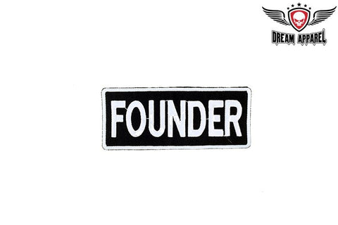 Motorcycle Club Founder Patch