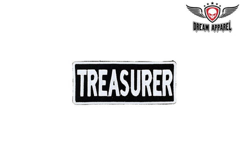 Motorcycle Club Treasurer Patch