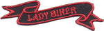 "Lady Biker" Patch