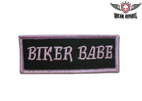 Biker Babe Motorcycle Patch