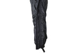 Two-Piece Black Rain Suit With Zippered Side Seams