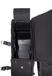 PVC Motorcycle Saddlebag with Flame