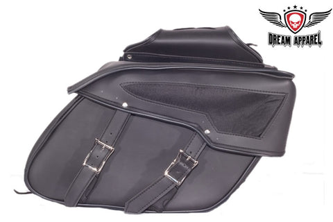 PVC Motorcycle Saddlebag With Heavy Duty Quick Release