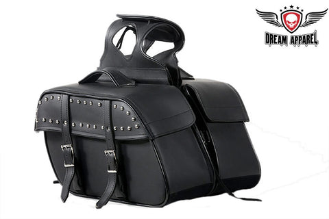 Motorcycle Saddlebag With Studs