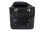 Waterproof Leather Motorcycle Saddlebag