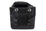 Waterproof Leather Motorcycle Saddlebag