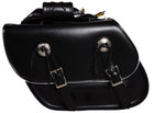 PVC Motorcycle Saddlebag With Light Reflective Trim