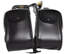 PVC Motorcycle Saddlebag With Light Reflective Trim