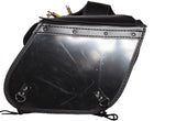 PVC Motorcycle Saddlebag With Light Reflective Trim