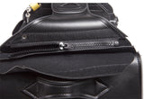 PVC Motorcycle Saddlebag With Light Reflective Trim