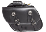 PVC Motorcycle Saddlebag With Light Reflective Trim