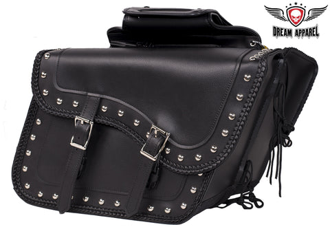 Motorcycle Saddlebag With Heavy Duty Quick Release