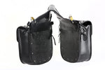 PVC Motorcycle Saddlebag With Heavy Duty Velcro Cover