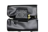Motorcycle Saddlebag With Hard Sheet Inside & No Studs