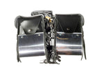 Chrome Plate PVC Motorcycle Saddlebag