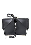 PVC Motorcycle Saddlebag With Chrome Plate At Bottom Of Saddlebag W/ Gun Holster