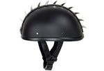 Saw Blade Helmet Spikes With Metallic Skull