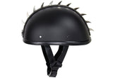 Saw Blade Helmet Spikes With Metallic Skull