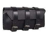 9 Inch Leather Motorcycle Toolbag