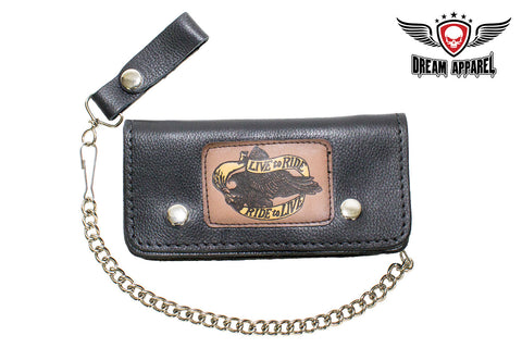 Live To Ride Heavy Duty Chain Wallet