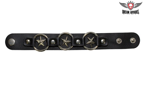 Wristband with Stars and Rings